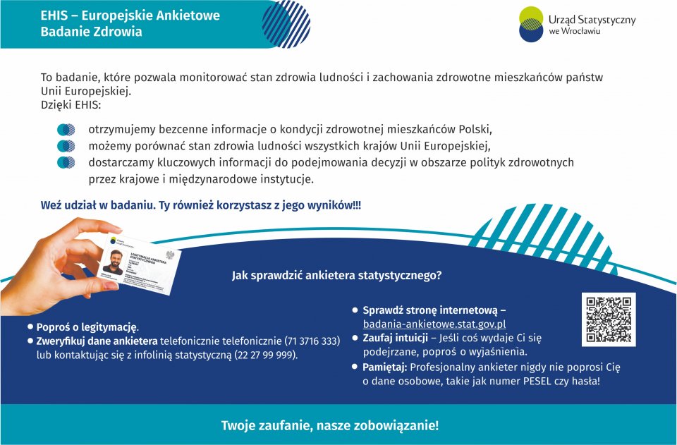 Ulotka informacyjna o porzeprowadzonym badaniu